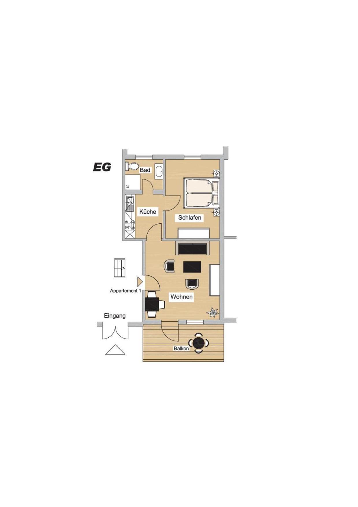 Villa Bertha Sellin  Δωμάτιο φωτογραφία